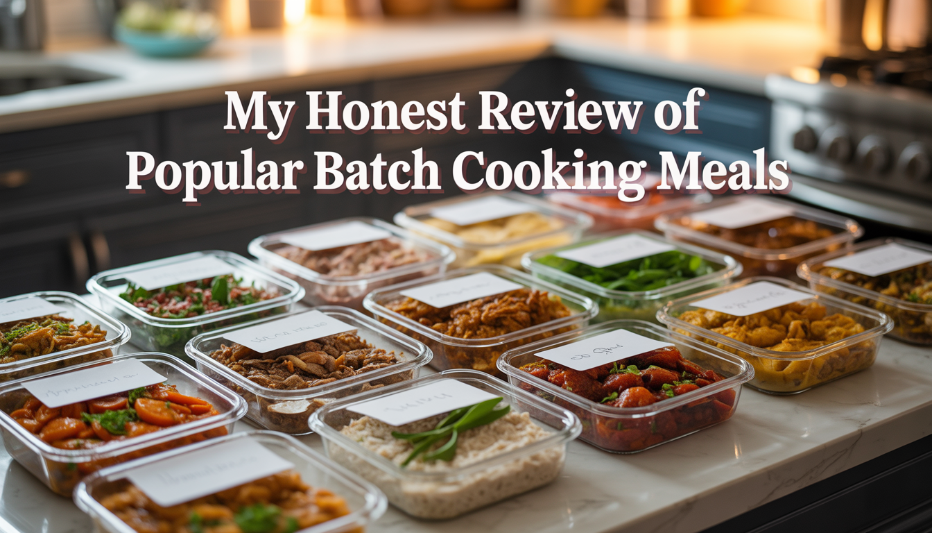 My Honest Review of Popular Batch Cooking Meals
